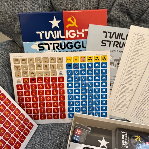 Twilight Struggle (open, unpunched) GMT Games GMT0510-19 - Picture 14 of 15